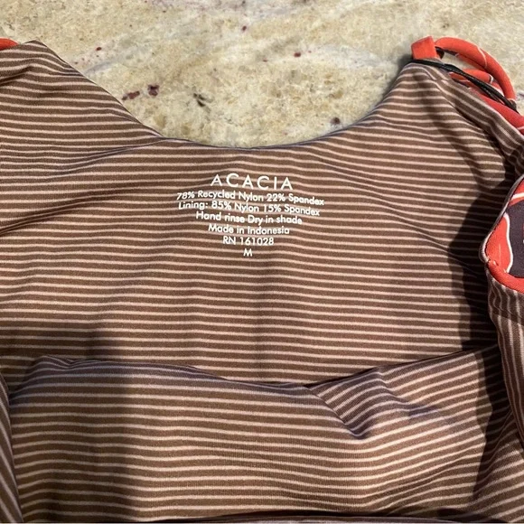 Acacia Hina Mid Pacific Medium one piece swimsuit - Picture 3 of 3